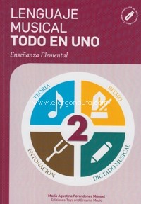 Lenguaje Musical Todo en Uno. Enseñanza elemental. 2.. 9788412171532