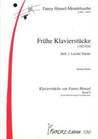 Frühe Klavierstücke (1823/24), Heft I: Leichte Stücke. 9790500120964