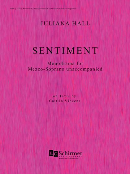Sentiment: Monodrama, for Mezzo Soprano Voice. 90254