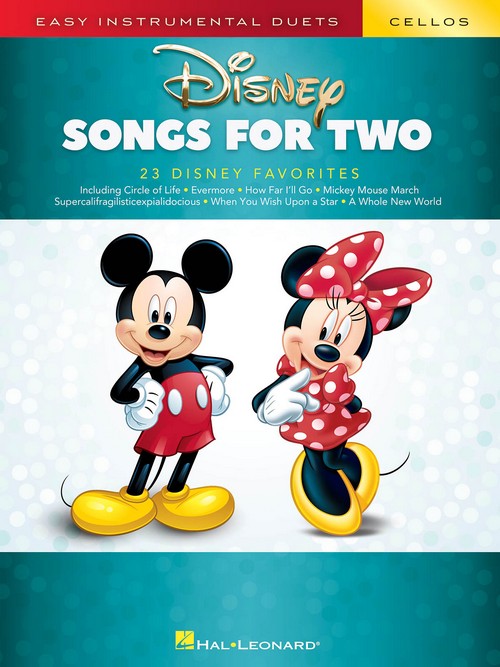 Disney Songs for Two Cellos. 9781540037145