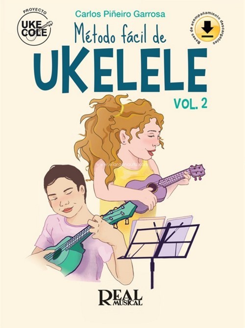 Método fácil de ukelele. Vol. 2. 9790052000479