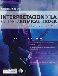 Interpretación de la guitarra rítmica del rock. 9781911267188