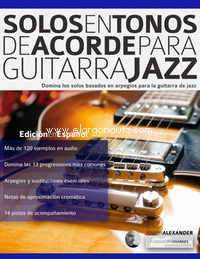 Solos en tonos de acorde para guitarra jazz