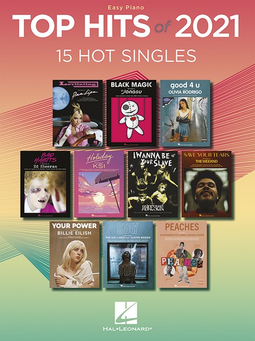 Top Hits of 2021: 15 Hot Singles, Easy Piano