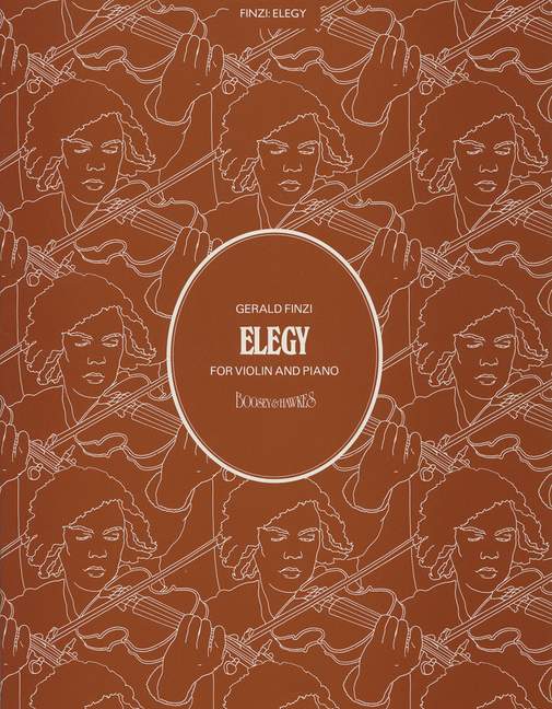 Elegy op. 22, for violin and piano. 9790060030611