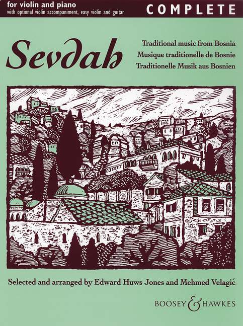 Sevdah, Traditional Music from Bosnia, for violin (2 violins) and piano, guitar ad libitum