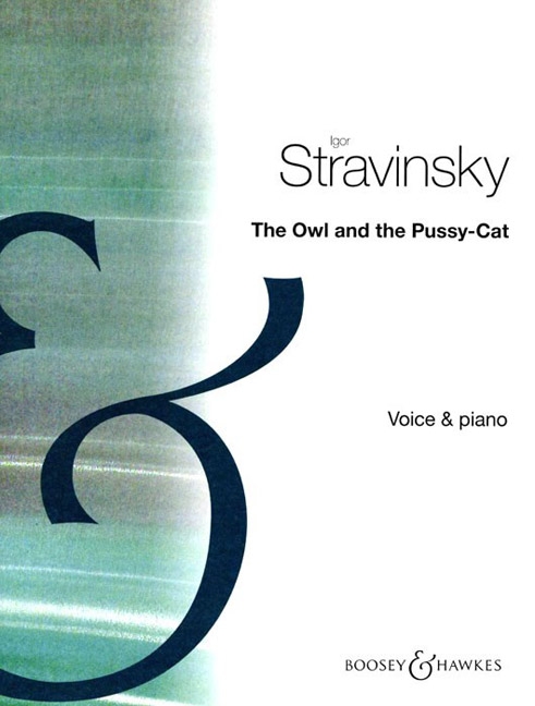 The Owl and the Pussycat, for voice and piano