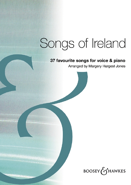 Songs of Ireland, 37 Favourite Songs, for Voice and Piano, song book. 9780851620770