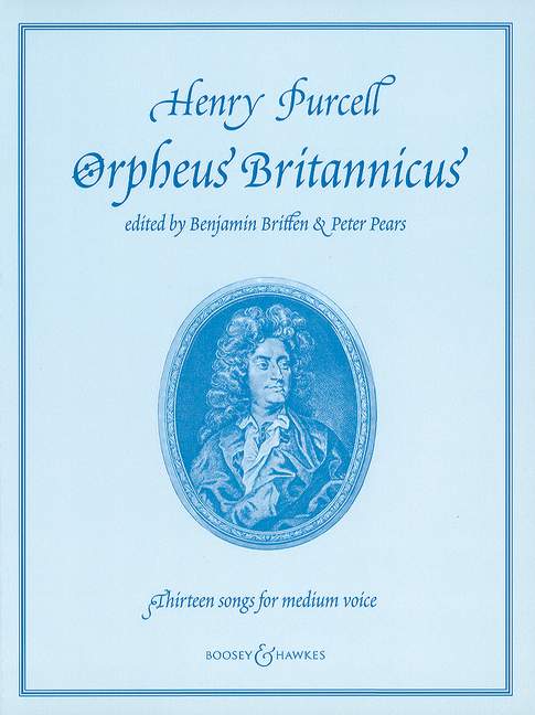 Orpheus Britannicus, 13 Songs, for medium voice and piano. 9790060112331