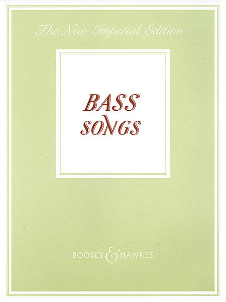 The New Imperial Edition, Bass Songs, for Bass and Piano