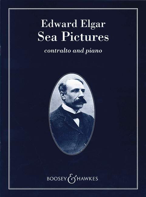 Sea Pictures op. 37, Song-Cycle, for contralto and orchestra, vocal/piano score. 9790060019746