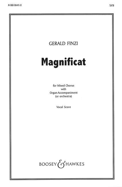 Magnificat op. 36, for mixed choir (SSAATTBB) and organ (orchestra), organ score. 9790060064418