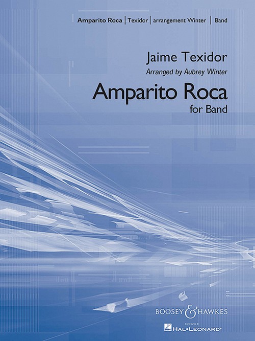 Amparito Roca QMB 40, Spanish March, for wind band, score and parts. 9790051604012