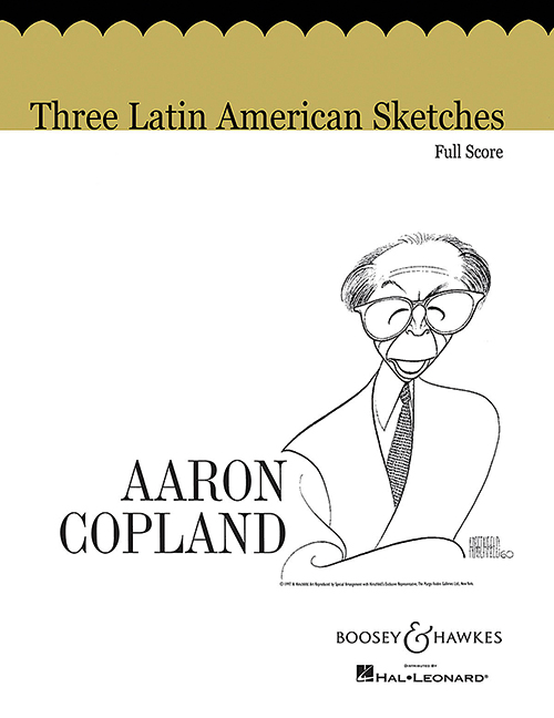 3 Latin American Sketches, for orchestra, score. 9790060017537