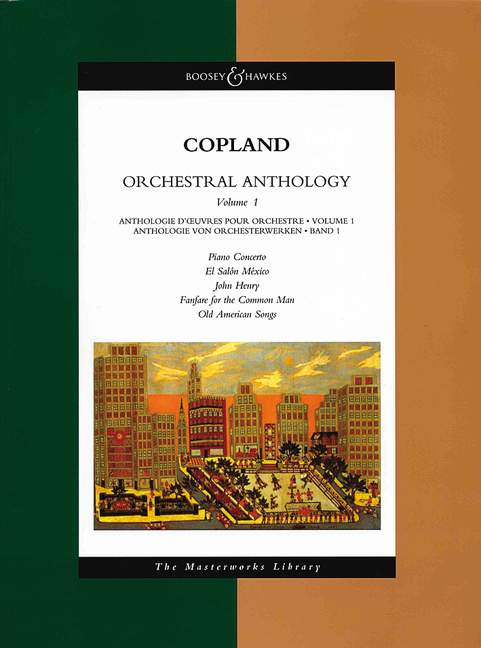 Orchestral Anthology Vol. 1, study score
