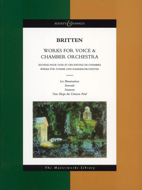 Works for Voice & Chamber Orchestra, study score