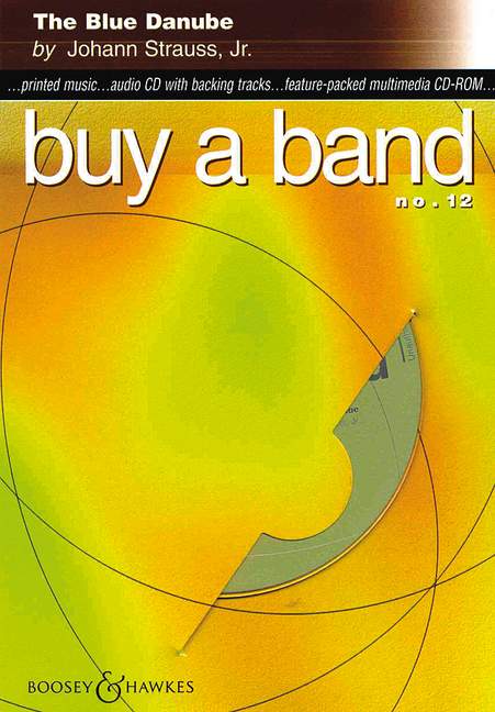 Buy a band Vol. 12, The Blue Danube, for different instruments (in C, B or Eb)