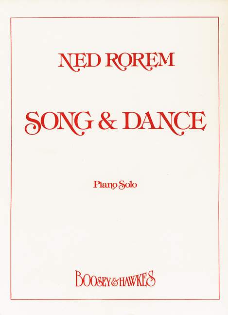 Song and Dance, for piano