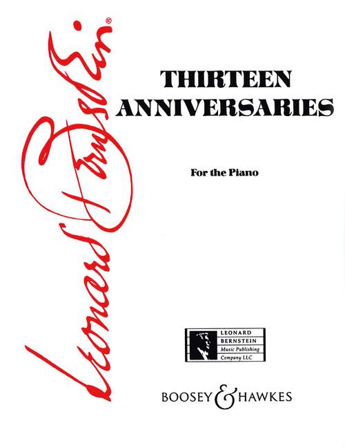 13 Anniversaries, for piano. 9790051244638