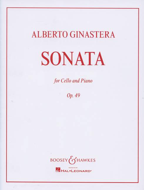 Sonata op. 49, for cello and piano