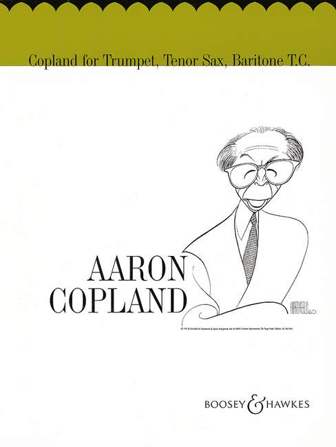 Copland for Trumpet (Tenor-Saxophone/Baritone), Copland 2000, for Trumpet (tenor saxophone, baritone) and piano, separate part
