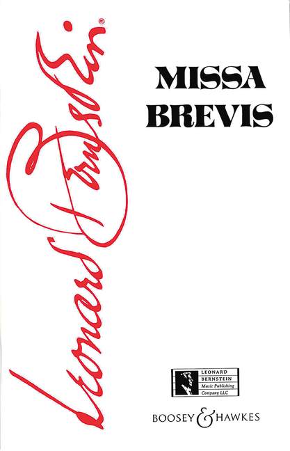 Missa Brevis, for counter tenor and mixed choir a cappella, percussion ad libitum, vocal/piano score