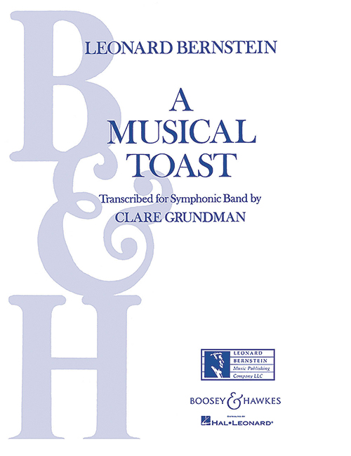 A Musical Toast QMB 421, for Wind band, score and parts