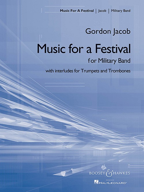 Music for a Festival (newly engraved full score) QMB 43, for Wind band, score and parts