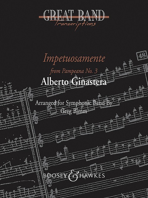 Impetuosamente, from Pampeana No.3, for Wind band, score and parts