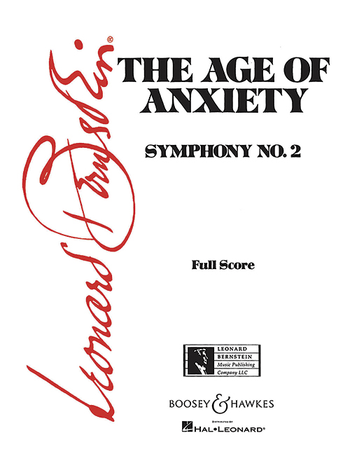Age Of Anxiety (Symphony 2), Symphonie Nr. 2, for piano and orchestra, score. 9790051094653