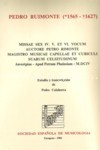 Missae sex IV, V et VI vocum. Auctore Petro Rimonte, magistro musicae Capellae et Cubiculi Suarum Delsitudinum - Anvertpiae - Apud Petrum Phalesium - M-DCIV. 9254