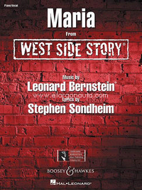 Maria, from West Side Story, voice and piano (guitar) or piano solo