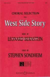 Selections (West Side Story), Choral Selection, mixed choir (SATB) and piano