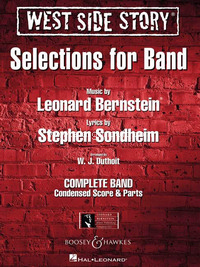 West Side Story QMB 581, Selections, wind band, Score and parts