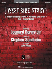 West Side Story, string orchestra, set of parts