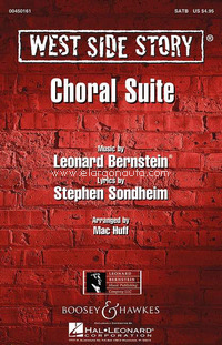 West Side Story, Choral Suite, mixed choir (SATB) and piano