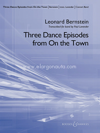 Three Dance Episodes (from On The Town), wind band, set of parts