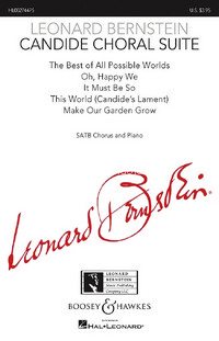 Candide Choral Suite, mixed choir (SATB) and piano