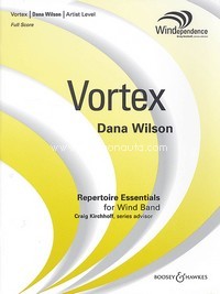 Vortex, for Wind band, score