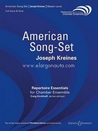 American Song-Set, for 4 Horns, 4 Trumpets, 3 Trombones, Tuba and Baritone, score and parts