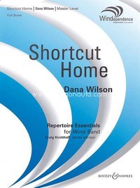 Shortcut Home, for Wind band, score