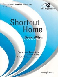 Shortcut Home, for Wind band, score and parts