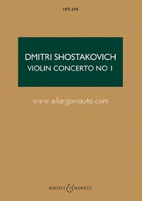 Violin Concerto No. 1 in A minor op. 99 HPS 694, (originally published as op. 99), for violin and orchestra, study score. 9790060024009