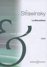 La Marseillaise, for violin