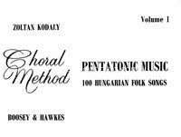 Pentatonic Music Vol. 1, for unison choir. 9790060035500 Pentatonic Music Vol. 1, for unison choir. 9790060035500
