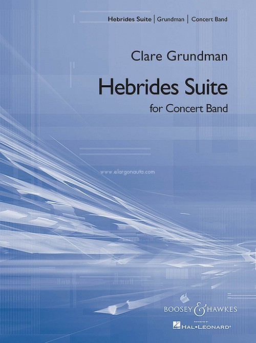 Hebrides Suite QMB 314, for wind band, score and parts