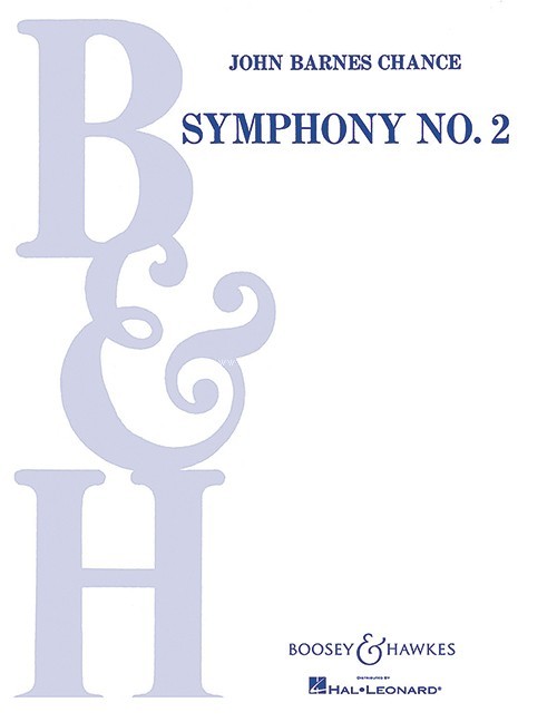 Symphony No. 2, for wind instruments and percussion, score and parts. 9790051638819