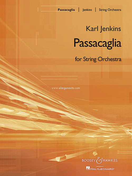 Passacaglia, for string orchestra, score and parts