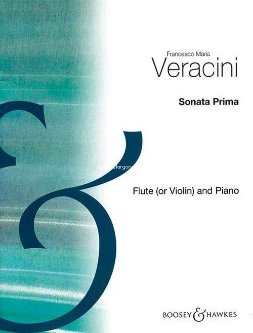 Sonata Prima, for flute (violin) and piano