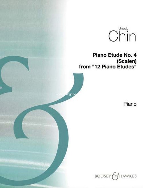 12 Piano Études, No. 4, Scalen